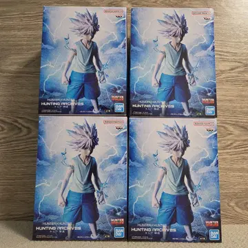 HUNTER x HUNTER 키루아 신속 피규어 4개 세트 묶음 판매
