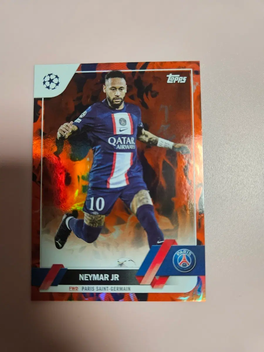 축구)네이마르 2023 Topps Inferno Foil 카드