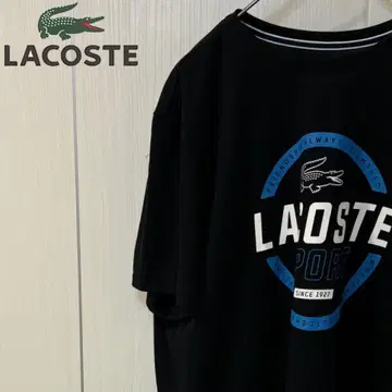 LACOSTE SPORT 티셔츠 블랙