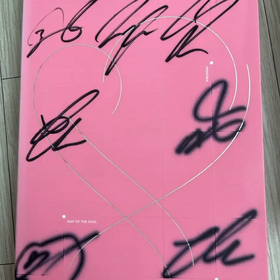BTS 방탄소년단 친필 사인 앨범