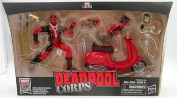 HASBRO 마블 80주년 데드풀 코어스 일본 국내판 6인치