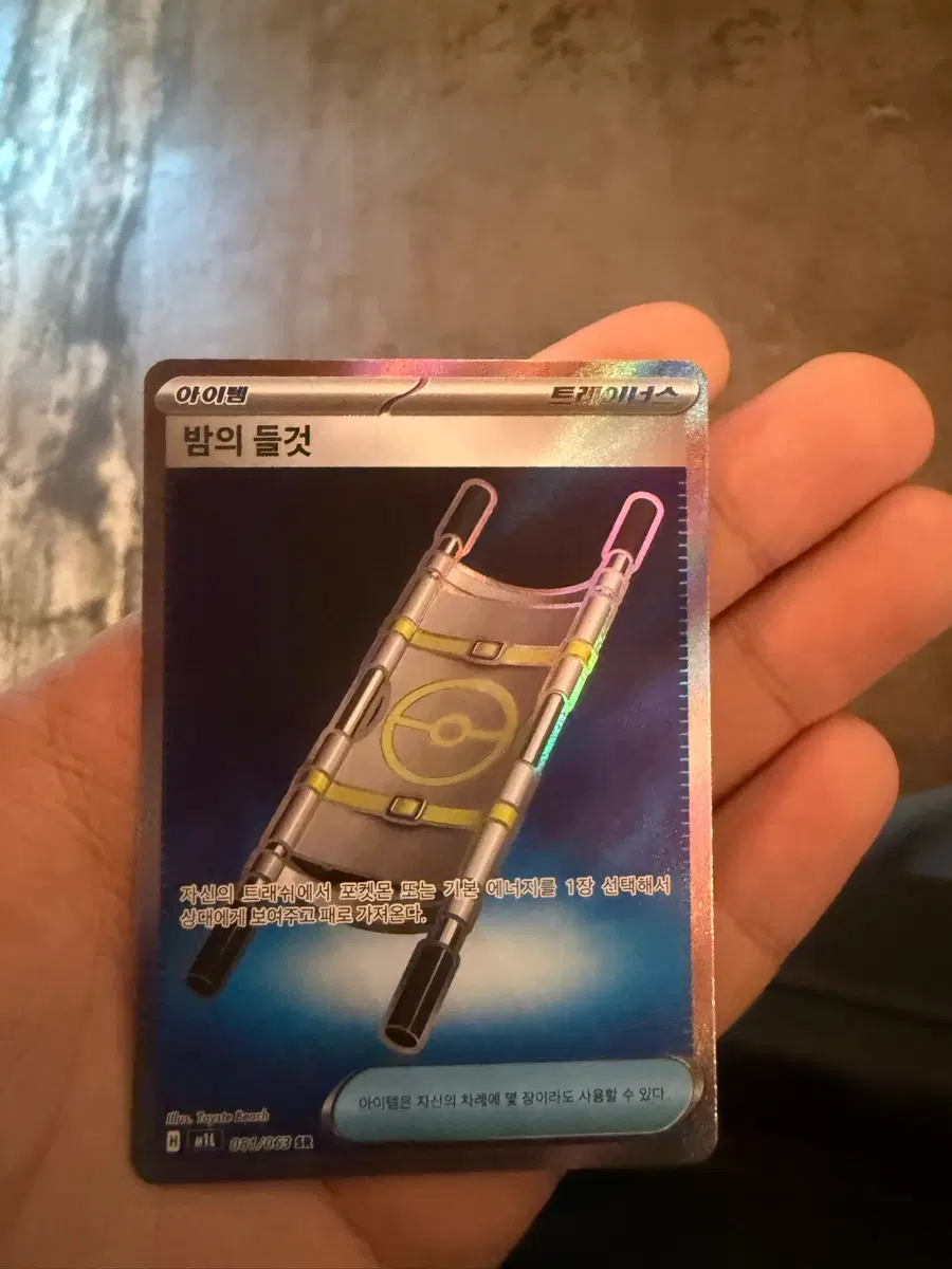 포켓몬카드 밤의들것