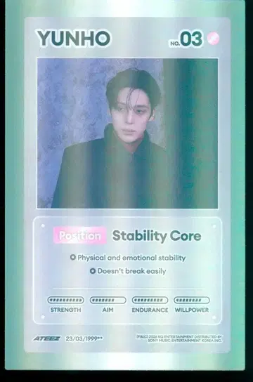 ATEEZ DIARY VER. YUNHO GOLDEN HOUR : Part.5 캐릭터