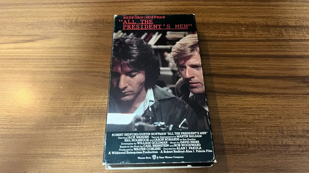 북미판- 76년 대통령의 음모 VHS 비디오테이프