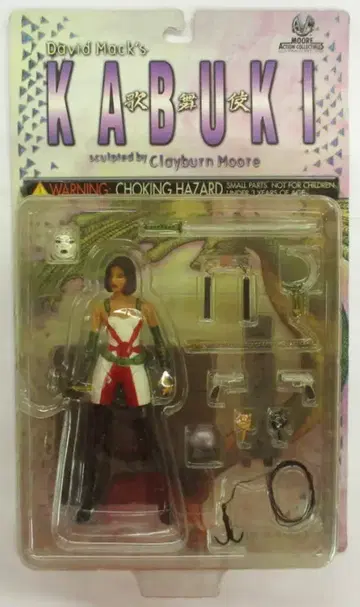 MOORE ACTION COLLECTIBLES 액션 피규어 카부키 (WAR TORN)