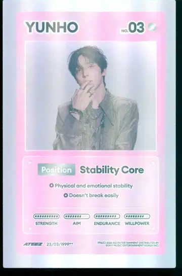 ATEEZ A VER. YUNHO GOLDEN HOUR : Part.5 캐릭터