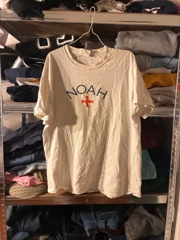 NOAH T셔츠 화이트
