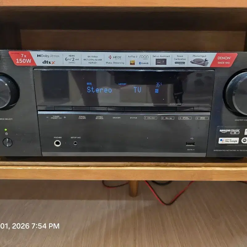 DENON AVR-X2800H AV 리시버 (쿨거래 네고 가능!)