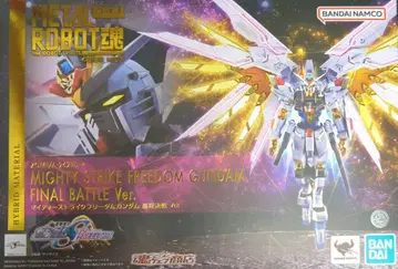 BANDAI SPIRITS METAL ROBOT혼 [ SIDE MS ] 기동전사 건담 SEED FREEDOM 마이티 스트라이크 프리덤 건담 최종 결전 Ver.