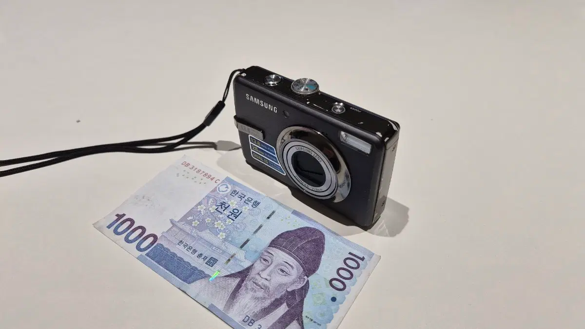 작례O 장동건 디카 삼성 블루 m300w 디지털카메라 빈티지 카메라