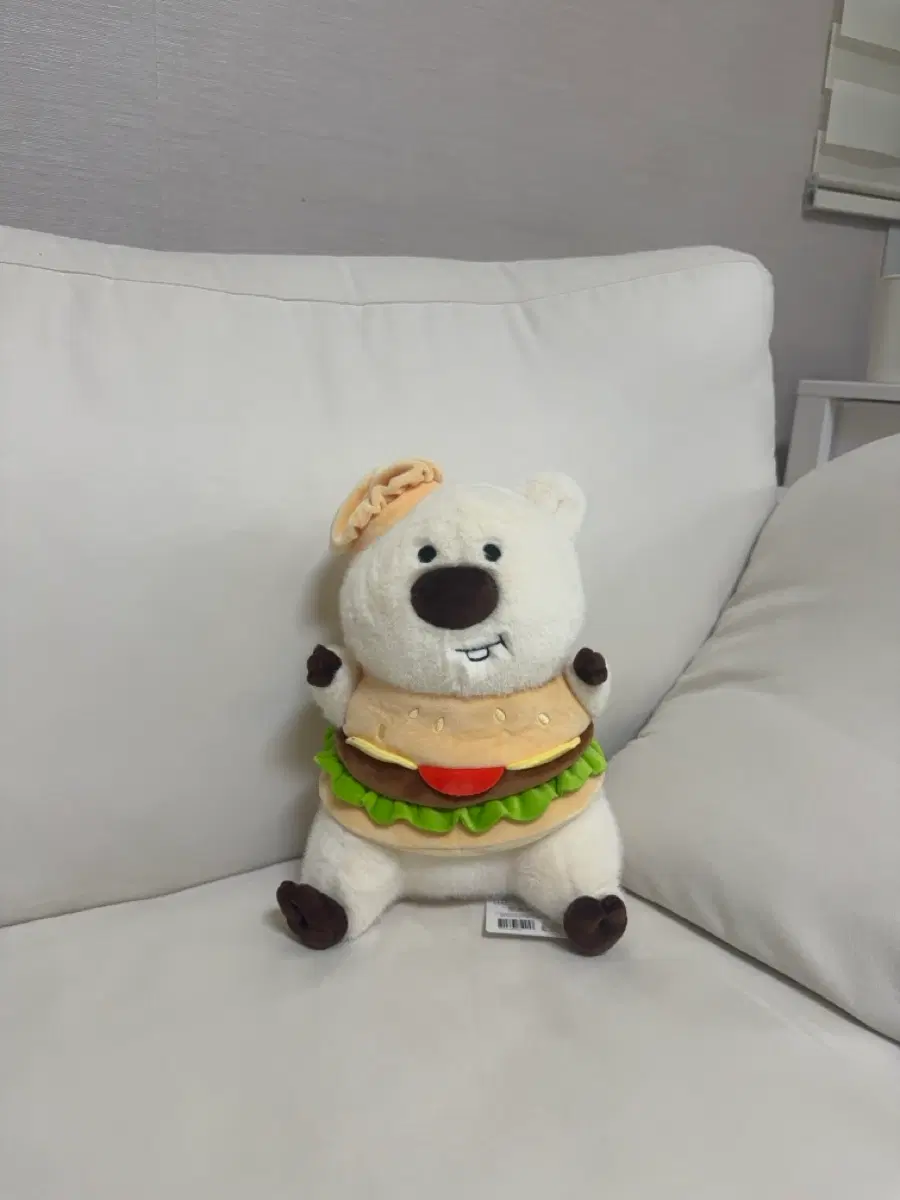 버거쏙 코커짱 크림 27cm 인형