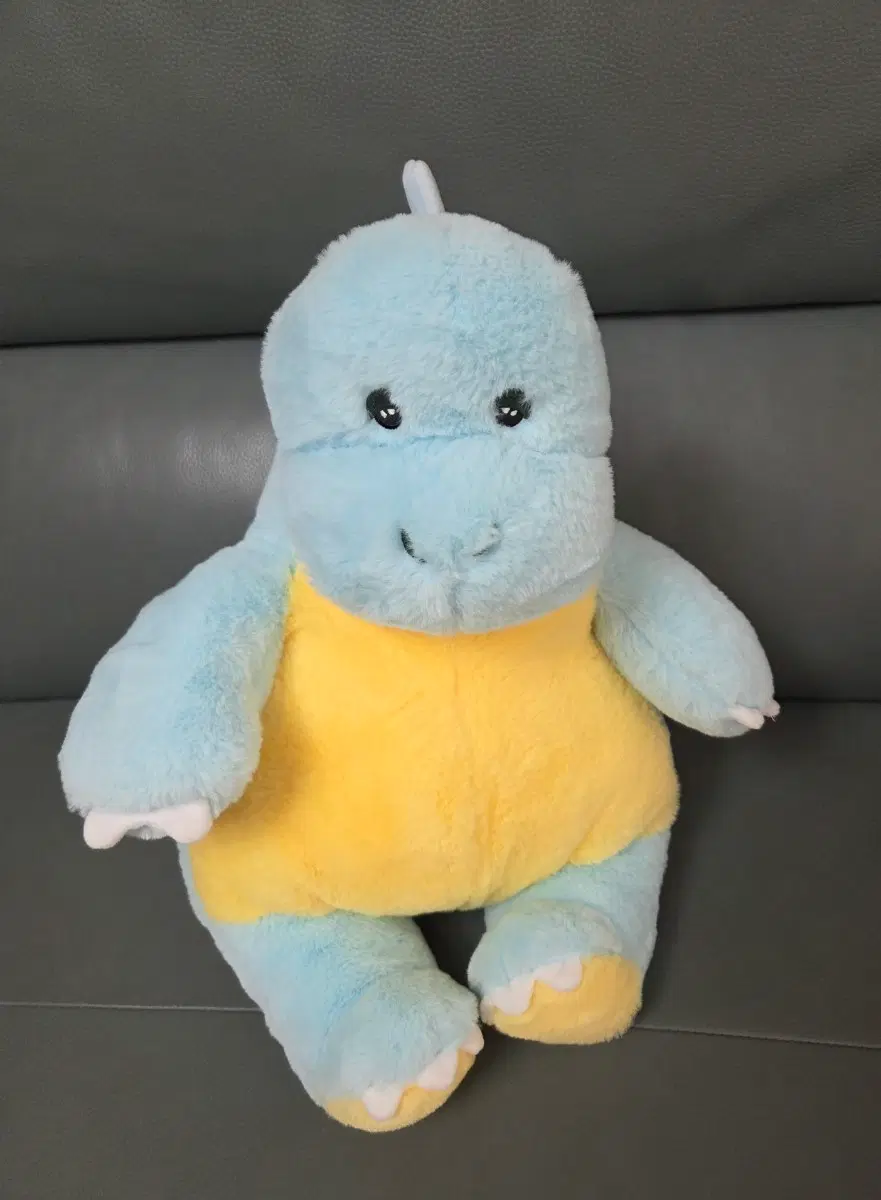 하늘색 공룡인형 35cm 새상품