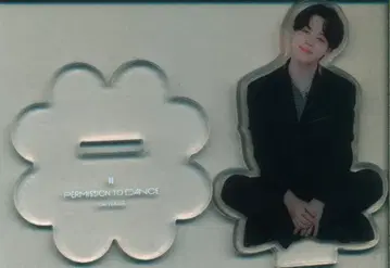 BTS 2021 PERMISSION TO DANCE 지민 럭키 드로우 (아크릴 스탠드) 화이트