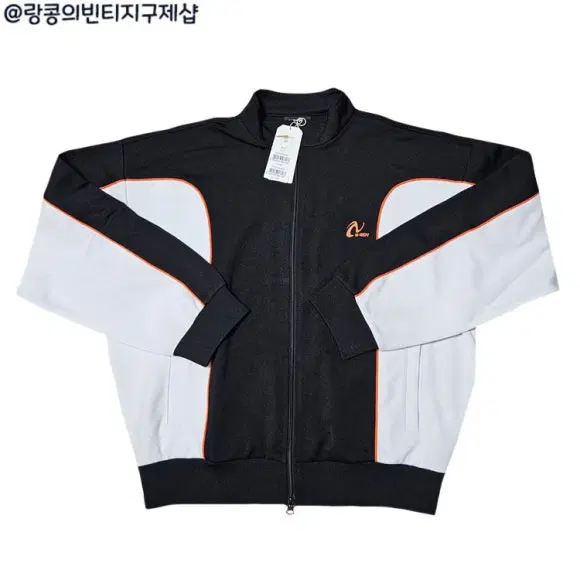 널디 스트릿 배색 져지 자켓