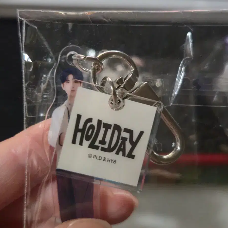 세븐틴 holiday(홀리데이) 캡슐 키링(조슈아/버논)