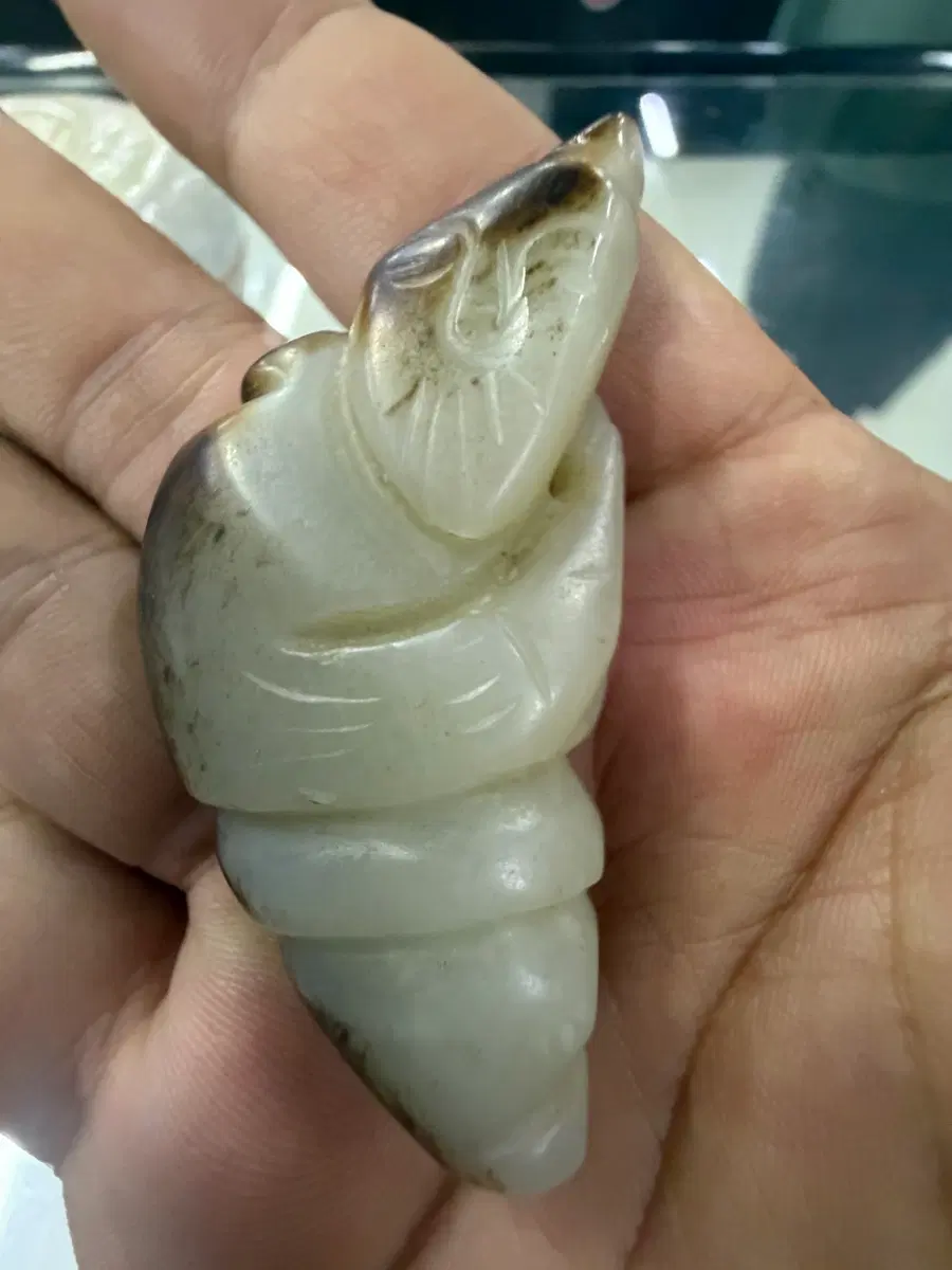 진품 신강 화전옥