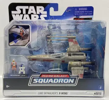 JAZWARES 시리즈 1 / MICRO GALAXY SQUADRON LUKE SKYWALKERS X-WING / LAUNCH EDITION 0015