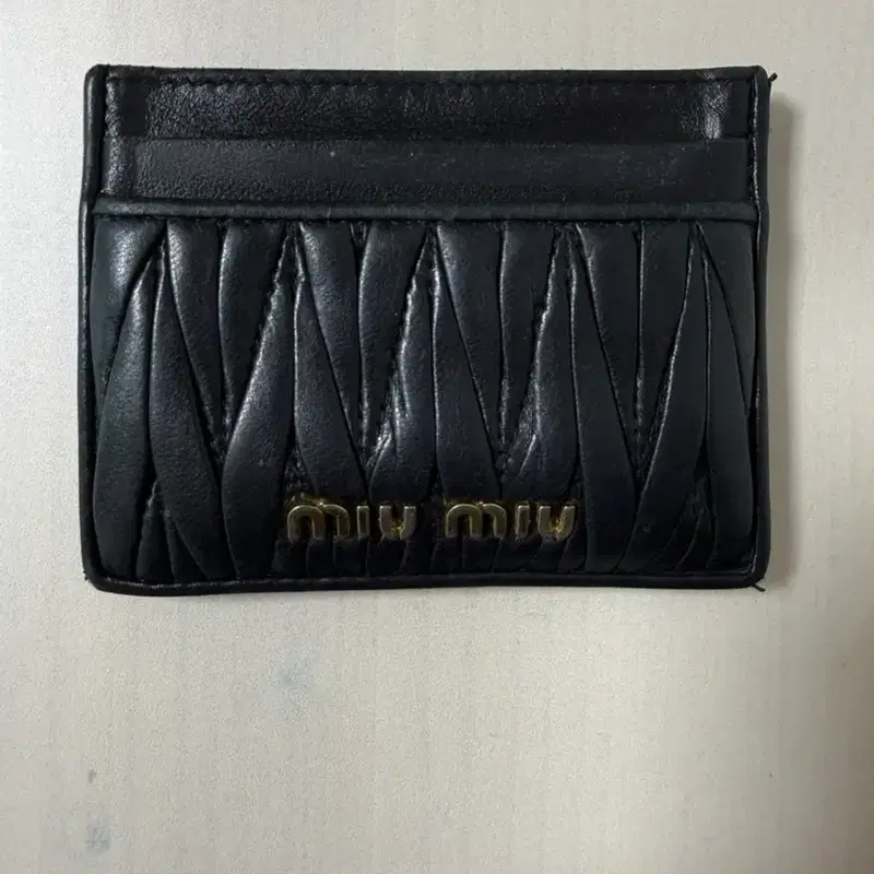 미우미우 정품 카드지갑