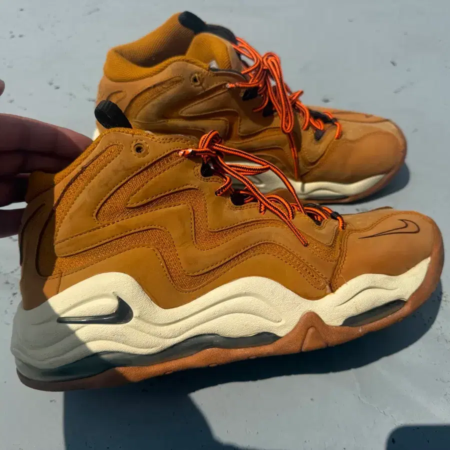 나이키 에어 피펜 하이탑 된장 스니커즈 운동화 280
