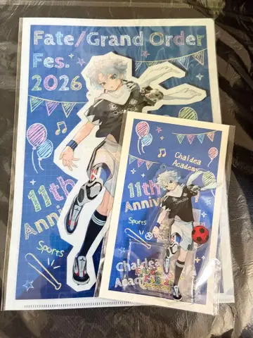 FGO fes 페스티벌 칼데아 학원 아크릴 스탠드 후지토 토헤이스케