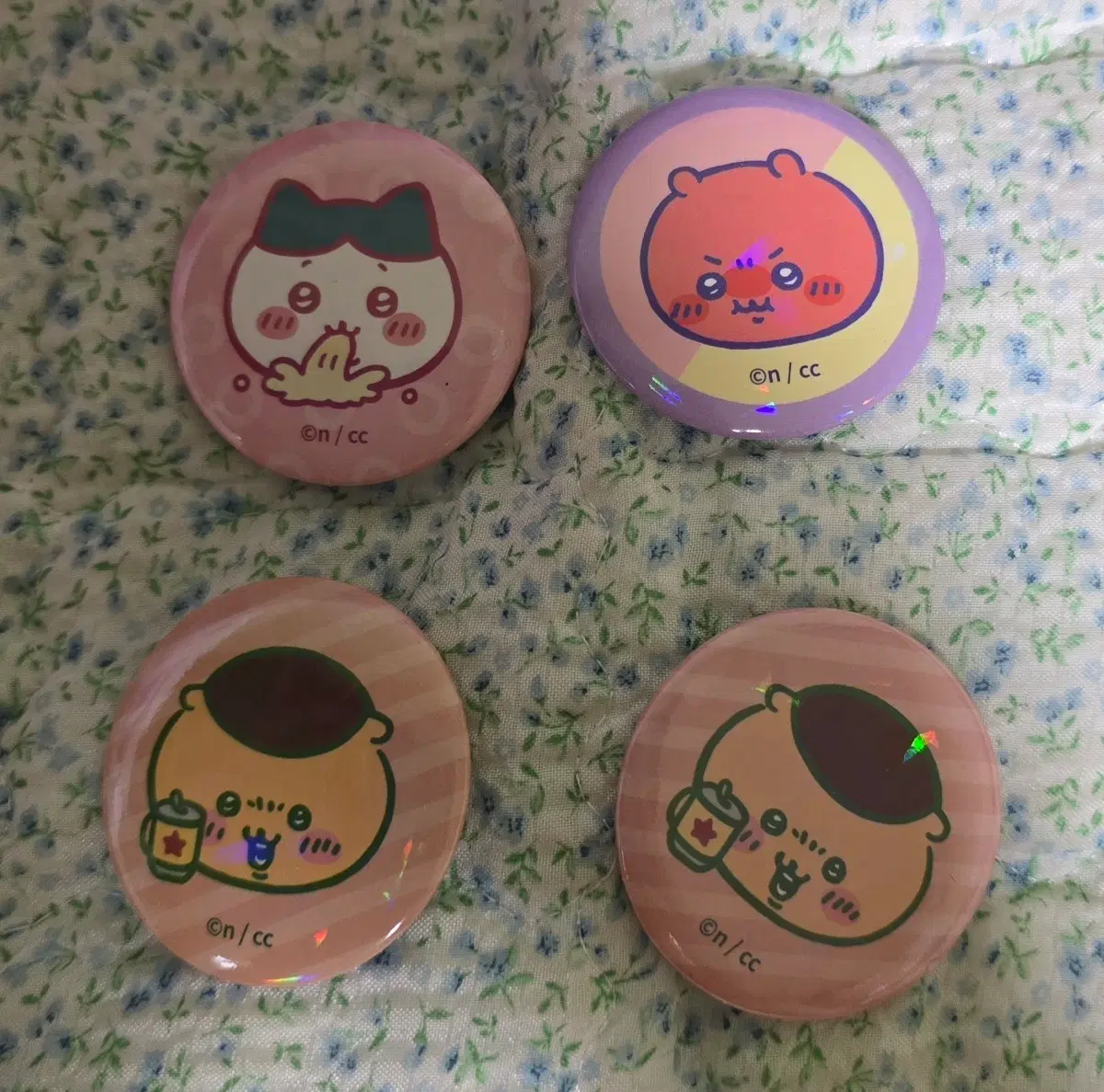 먼작귀 치이카와 드리밍 컬러캔뱃지 교환 및 판매
