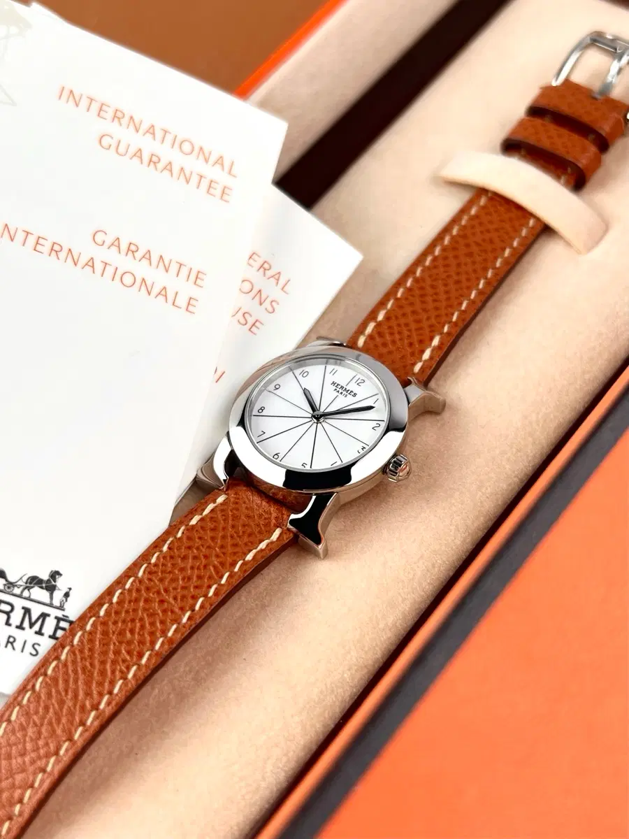 [FULL SET] HERMES H Ronde Lady watch