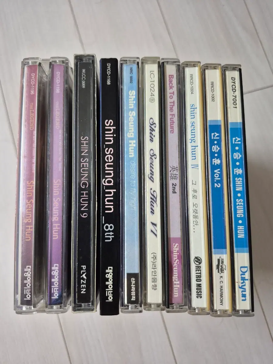 친필사인 신승훈 CD 앨범 9장 세트 택배비포함