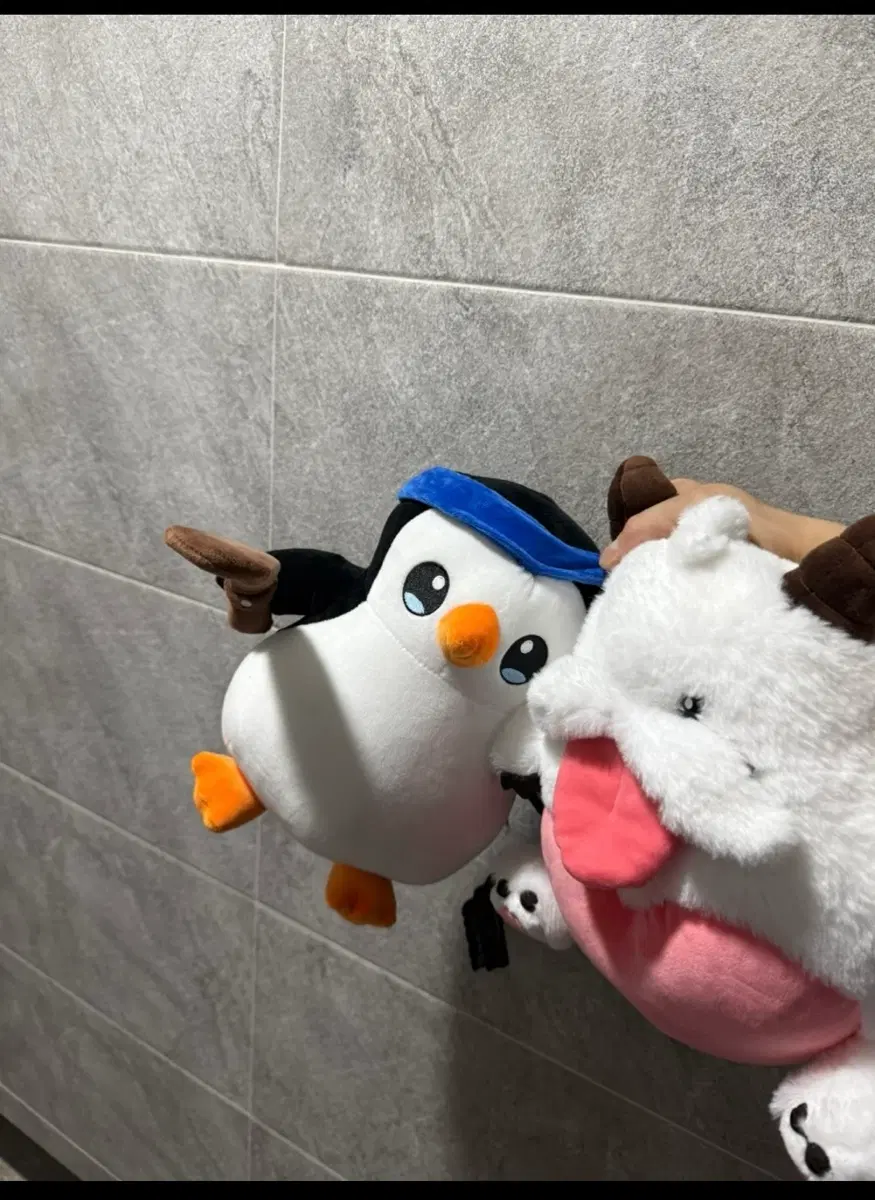 롤 펭귄,포로 가나디 인형 총4개