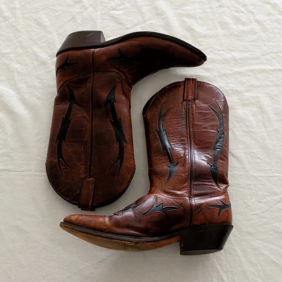 1980s Made In USA Code West Western Boots