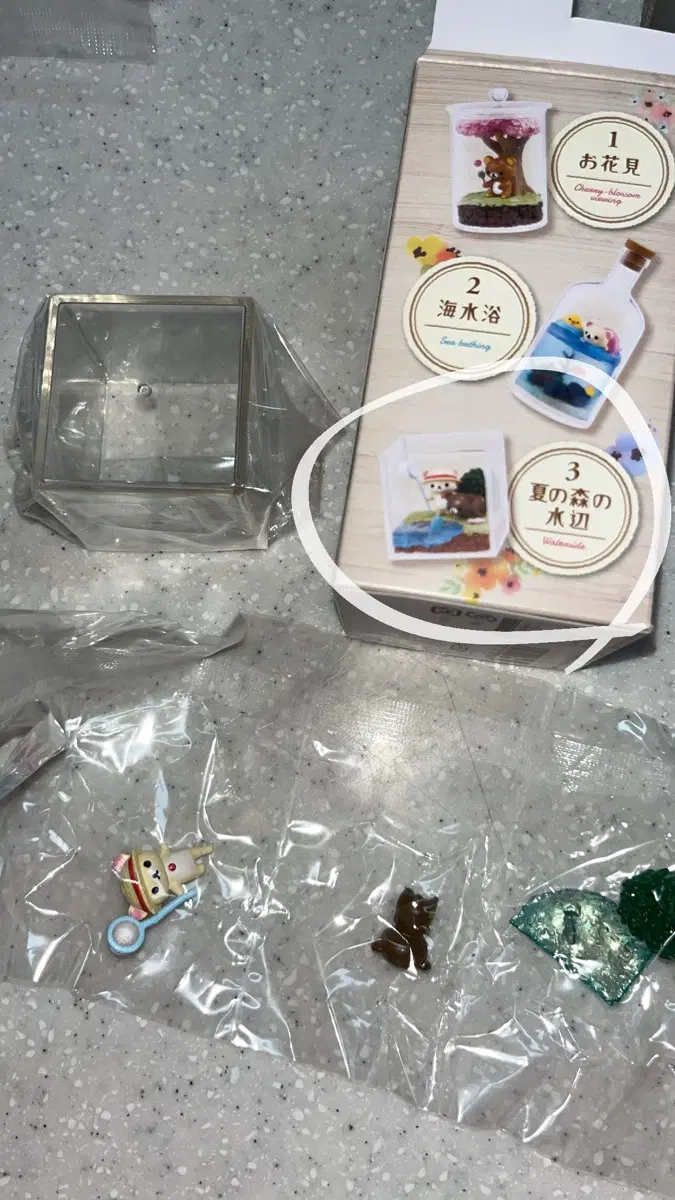 고전 코리락쿠마 코구마 테라리움 사계절 리멘트