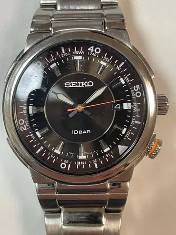 SEIKO 남성용 손목시계 10BAR 쿼츠