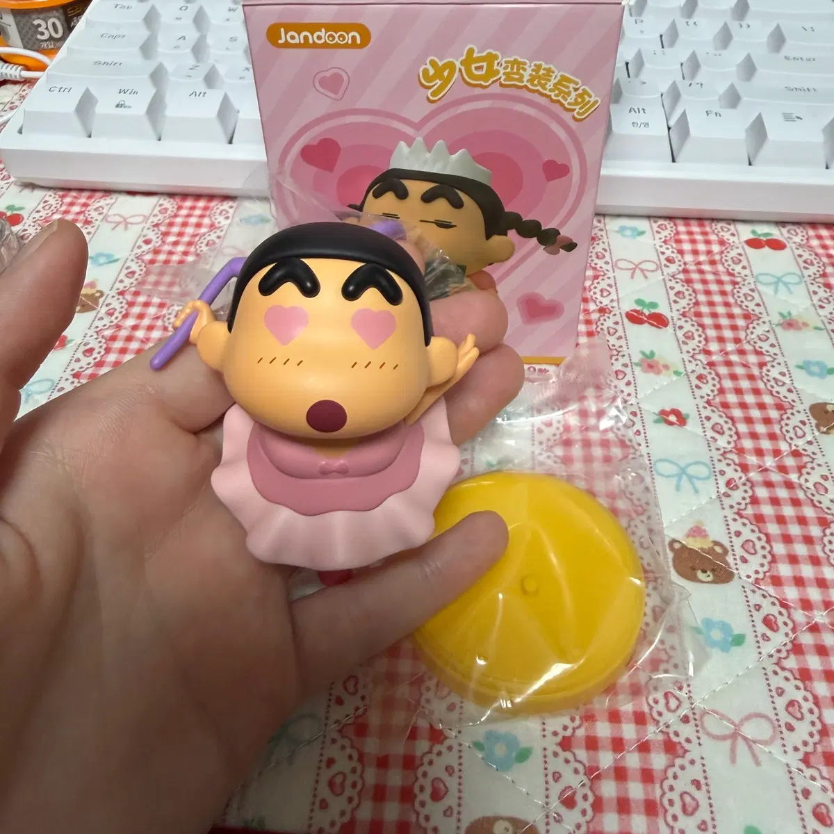 짱구는못말려 소녀짱구 피규어(리듬체조)