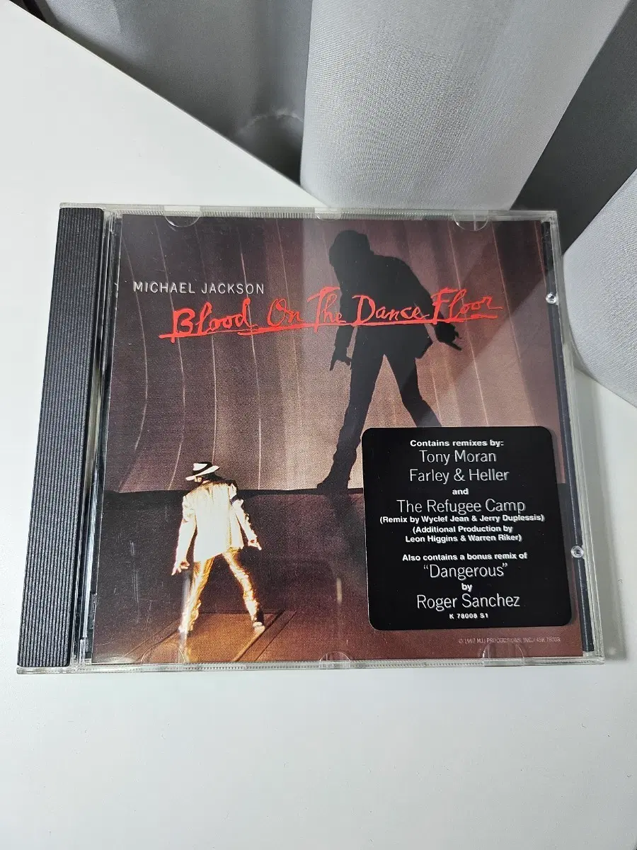 마이클 잭슨 cd Blood on the Dance Floor