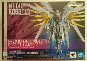BANDAI SPIRITS METAL ROBOT혼 [ SIDE MS ] 기동전사 건담 SEED FREEDOM 프라우드 디펜더 & 이펙트 부품 세트