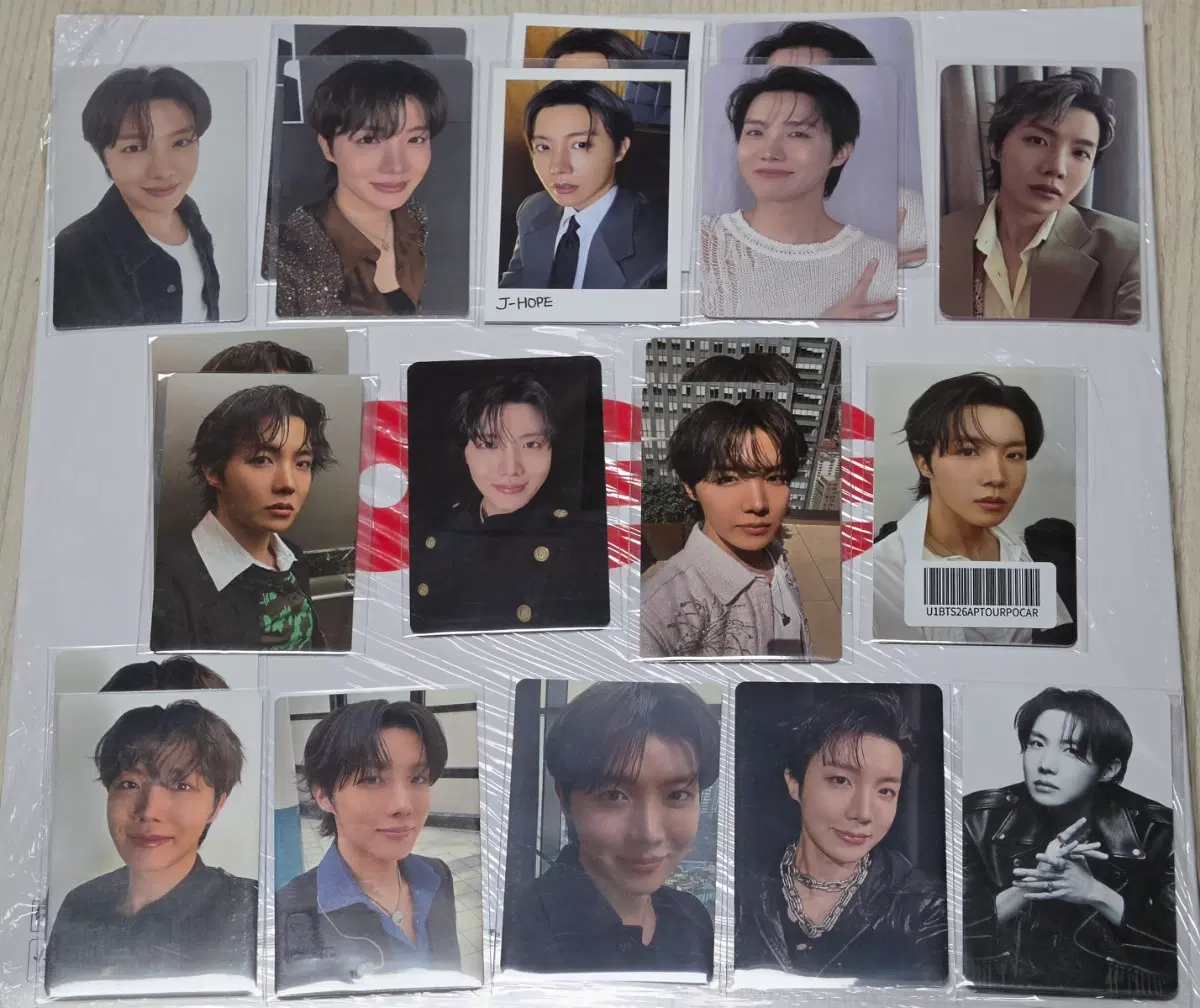제이홉 호석 J-HOPE 포카 PC 얼리버드 고양아미존 부산페스타 럭드 팝업 일본 유럽 ARIRANG