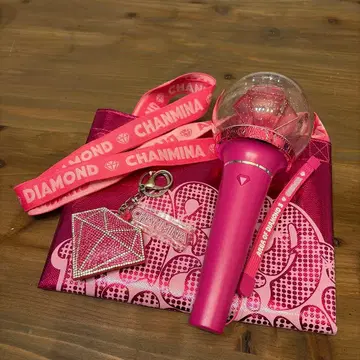CHANMINA 응원봉 본체 스트랩 백 세트