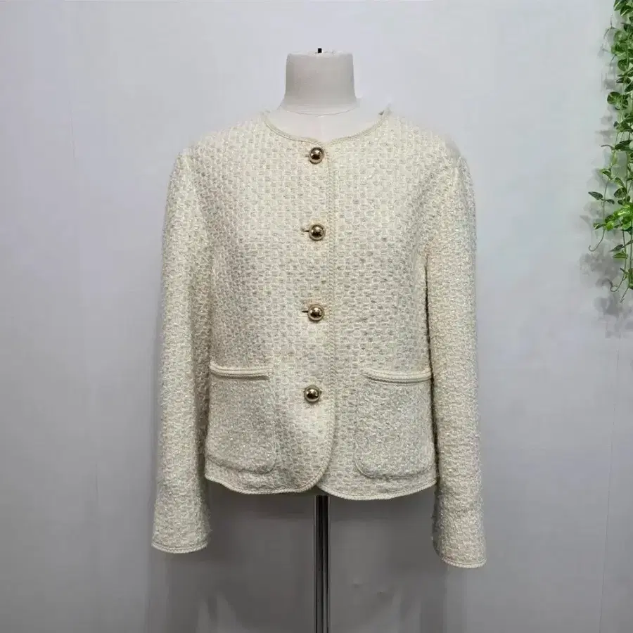 보카바카 Voca vaca 22'FW 금장 트위드 자켓