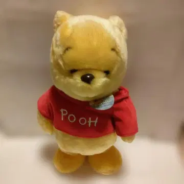 종이 택 포함 댄싱 위니 더 푸 곰돌이 푸 봉제 인형