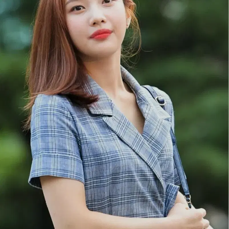단아 여름하객룩!커먼유니크 랩 원피스