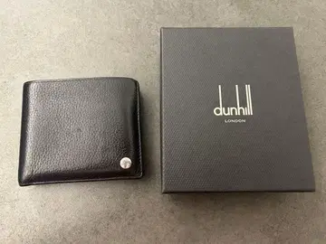 dunhill 던힐 이단 접이식 지갑 블랙