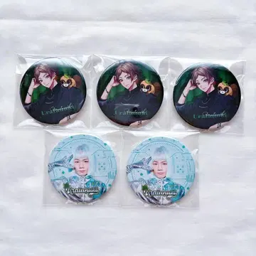 우라타누키 TA13OO 캔뱃지 5개 세트 2