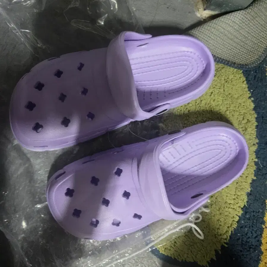 클래식 라벤더 뮬 여름신발250