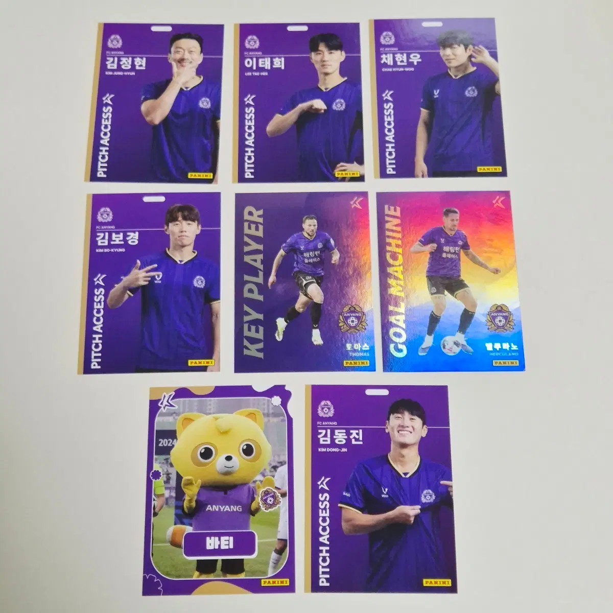 2026 K리그 파니니 축구카드 (FC안양)