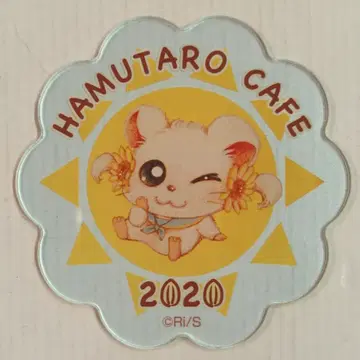 레그스 아크릴 코스터 함타로 카페 2020 리본쨩