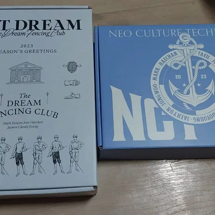 NCT DREAM 2023 시즌그리팅 펜싱클럽 굿즈NCT 127 시즌그리팅 굿즈
