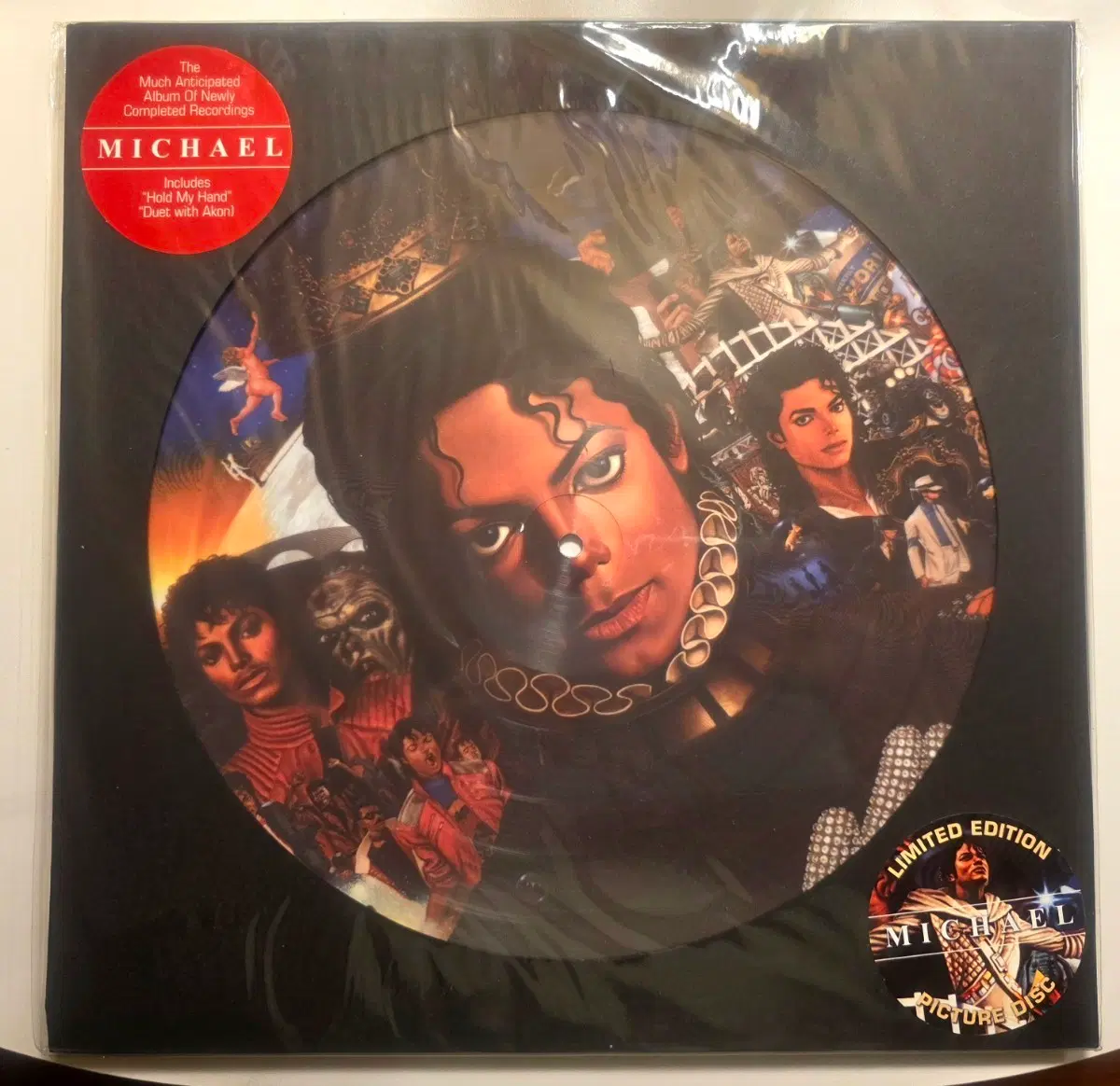 마이클 잭슨 Michael 픽쳐 디스크 LP 한정판 Michael Jackson 마이클잭슨 Picture Disc