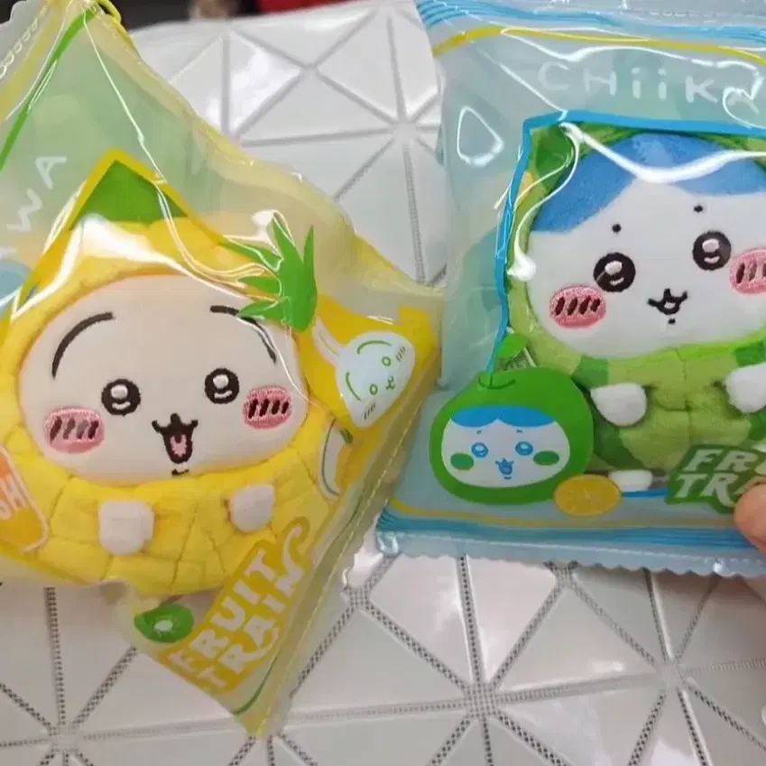 [미니소]치이카와 과일 인형 봉지 봉투 3종 개별가 (인형미포함)