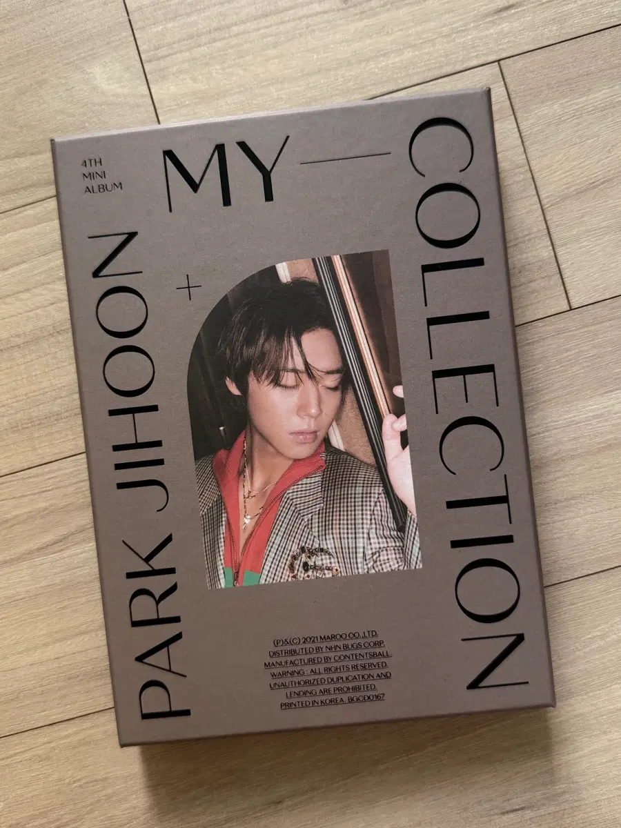 박지훈 4집 미니앨범 MY COLLECTION