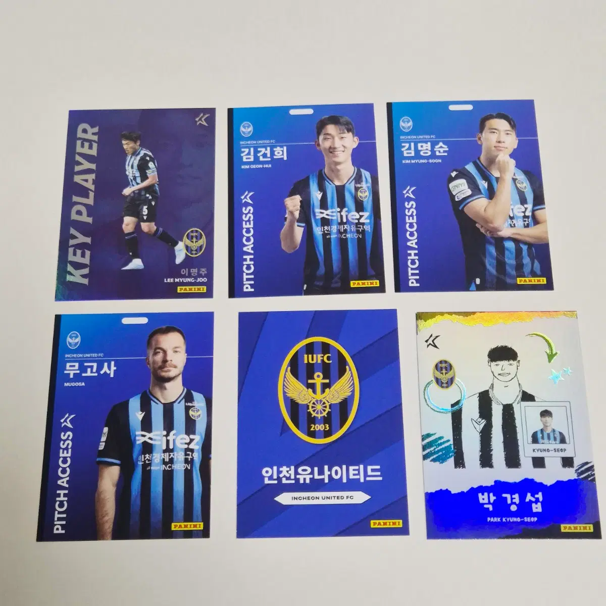 2026  K리그 파니니 축구카드 (인천유나이티드)