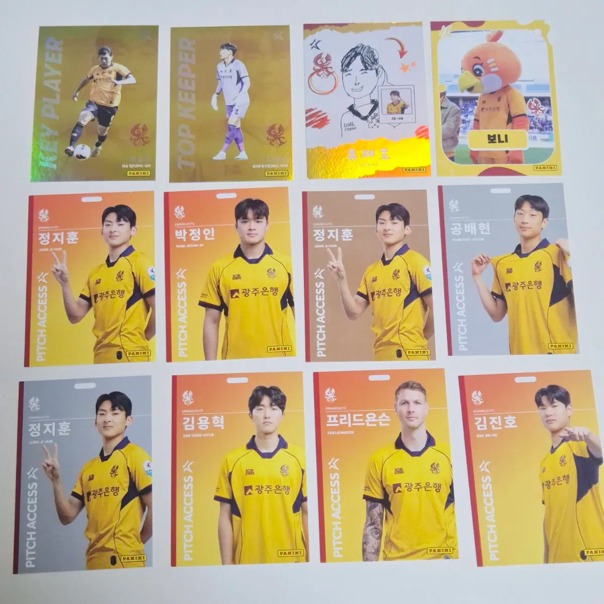 2026 K리그 파니니 축구카드 (광주FC)